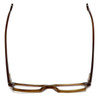 Calabria Elite Designer Reading Glasses CEBH119 in Tan Horn