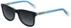 Candie's Women's Designer Sunglasses COS2114-BLK-35-50 mm Black Blue White&Grey