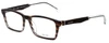 Police Designer Eyeglasses Close Up 5VPL055-0C00 in Brown Stripe 53mm :: Custom Left & Right Lens