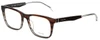 Police Designer Eyeglasses Close Up 6VPL056-0C00 in Brown Stripe 52mm :: Progressive