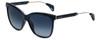 Police Designer Sunglasses Affair 2SPL621-07AC in Navy 56mm