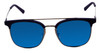 Police Designer Sunglasses Crossover in Blue Grey 54mm