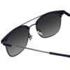 Police Designer Sunglasses Crossover in Blue Grey 54mm