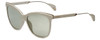 Police Designer Sunglasses Affair in White 56mm