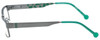 Esprit Designer Reading Glasses ET17412-505 in Gunmetal Green 45mm