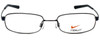 Nike Designer Eyeglasses 4190-012 in Charcoal 52mm :: Progressive