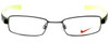 Nike Designer Eyeglasses 8071-001 in Black Chrome 48mm :: Progressive