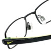 Nike Designer Eyeglasses 8071-001 in Black Chrome 48mm :: Progressive