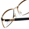 Carolina Herrera Designer Eyeglasses VHE083K-0301 in Black 54mm :: Custom Left & Right Lens