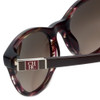 Carolina Herrera Designer Sunglasses SHE600-09CC in Dark Garnet 51mm