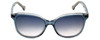 Carolina Herrera Designer Sunglasses SHE694-06MZ in Blue Crystal 54mm