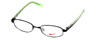 Nike 5560 Designer Reading Glasses in Black
