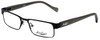 Lucky Brand Designer Eyeglasses Behave-Black in Black 46mm :: Custom Left & Right Lens