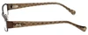 Lucky Brand Designer Eyeglasses Antigua-Brown in Brown 53mm :: Rx Single Vision