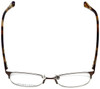 Lucky Brand Designer Eyeglasses D105-Brown in Brown 53mm :: Rx Single Vision