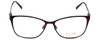 Elle Designer Eyeglasses EL13406-BU in Burgundy 53mm :: Progressive