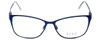 Elle Designer Eyeglasses EL13406-NV in Navy Blue 53mm :: Progressive
