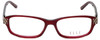 Elle Designer Reading Glasses EL13383-RE in Red 52mm