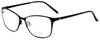 Elle Designer Reading Glasses EL13406-BK in Black 53mm