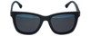 Police Designer Sunglasses Speed 1 in Rubber Grey with Blue Mirror Lens