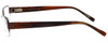 Jones New York Designer Eyeglasses J331 in Dark Chocolate Brown 52mm :: Custom Left & Right Lens