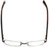 Jones New York Designer Eyeglasses J331 in Dark Chocolate Brown 52mm :: Custom Left & Right Lens