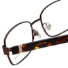 Jones New York Designer Eyeglasses J346 in Brown 56mm :: Rx Bi-Focal