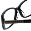 Jones New York Designer Reading Glasses J746 Black 54 mm w/ Braid CHOOSE POWER