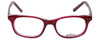 Whims Designer Eyeglasses TR5885AK in Berry 50mm :: Rx Single Vision