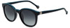 Carolina Herrera Designer Sunglasses SHE654-700K in Black Blue Plasticmm