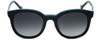 Carolina Herrera Designer Sunglasses SHE654-700K in Black Blue Plasticmm