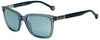 Carolina Herrera Designer Sunglasses SHE692-9ABG in Crystal Blue Plasticmm