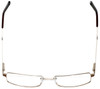Gotham Style Authentic Designer Reading Glasses GS13 Gold 58 mm Stainless Steel