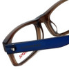 Converse Designer Eyeglasses K011 in Brown 47mm :: Rx Single Vision