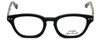 Converse Designer Eyeglasses P015 in Black 48mm :: Progressive