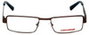 Converse Designer Eyeglasses K001 in Brown 47mm :: Rx Single Vision
