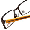 Converse Designer Eyeglasses K010 in Brown 47mm :: Rx Single Vision