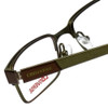 Converse Designer Eyeglasses Zing in Brown 46mm :: Rx Single Vision