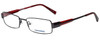 Converse Authentic Designer Reading Glasses Envision in Gunmetal Black Red 53 mm