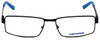 Converse Authentic Designer Reading Glasses Q006 Black Stainless Steel Blue 55mm