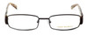 Tory Burch Designer Eyeglasses TY1023-120 in Brown 50mm :: Custom Left & Right Lens