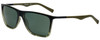 Timberland TB9108-55R Designer Polarized Sunglasses in Green Tortoise Fade with Green Lens