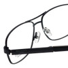 Hackett Designer Eyeglasses HEK1105-02 in Matte Black 58mm :: Custom Left & Right Lens