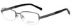 Hackett Designer Eyeglasses HEK1104-90 in Matte Gunmetal 54mm :: Progressive