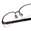 Hackett Designer Eyeglasses HEK1104-165 in Matte Brown 54mm :: Rx Bi-Focal