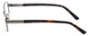 Hackett Designer Reading Glasses HEK1090-90-55 mm Matte Gunmetal Tortoise Silver