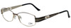 Cazal Designer Eyeglasses Cazal-1089-002 in Charcoal Gold 52mm :: Custom Left & Right Lens