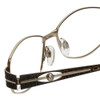 Cazal Designer Eyeglasses Cazal-1089-002 in Charcoal Gold 52mm :: Custom Left & Right Lens