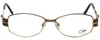 Cazal Designer Eyeglasses Cazal-1089-004 in Brown Leopard Gold 52mm :: Custom Left & Right Lens