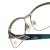 Cazal Designer Eyeglasses Cazal-1095-001 in Blue Green 55mm :: Custom Left & Right Lens